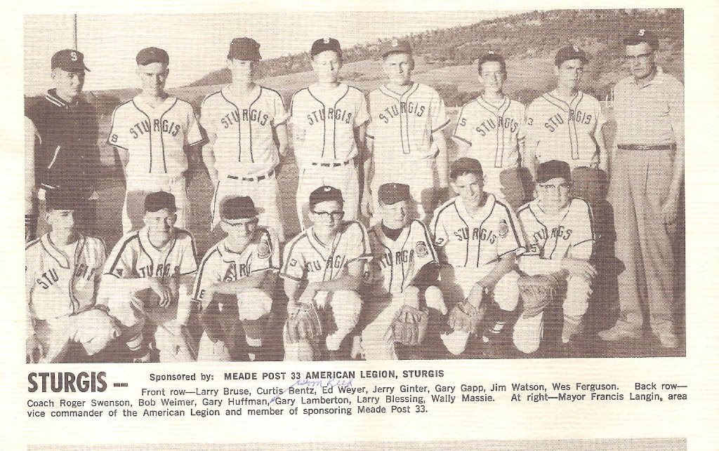 1960 Black Hills Colt League